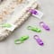 Clover Locking Stitch Markers with Clip